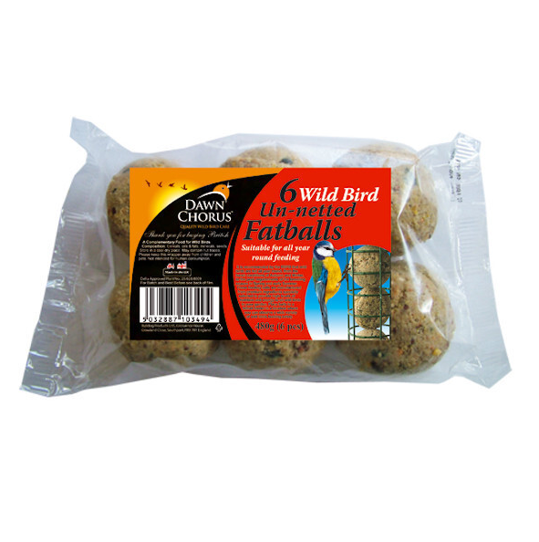 Dawn Chorus Wildbird Fatballs 6 Pack