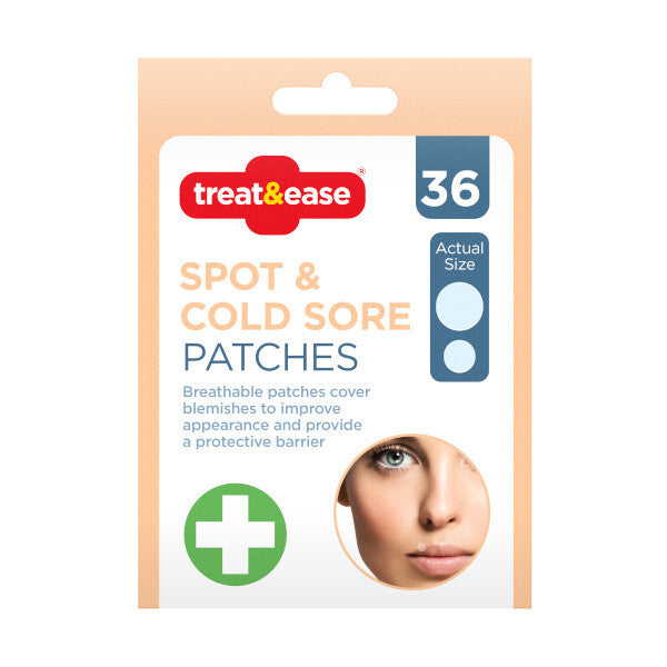 Treat & Ease Cold Sore Patches 36 Pack