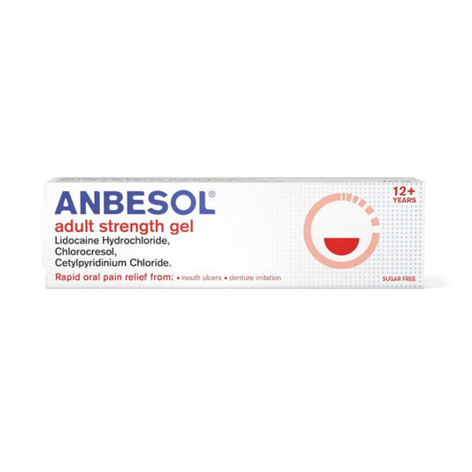 Anbesol Adult Strength Gel 10g