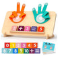 Educational Math Manipulatives Number Counting Blocks for Kids
