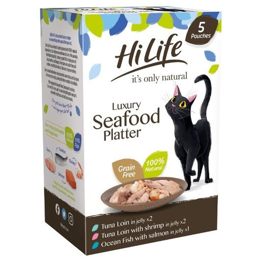 Hi-Life Seafood Platter In Jelly 5 X 50g