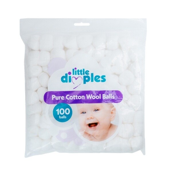 Little Dimples Cotton Wool Balls