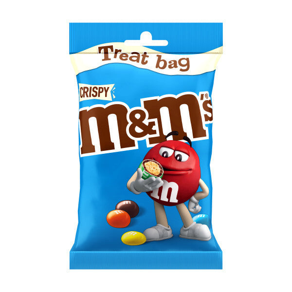 M&Ms Crispy Treat Bag 82g
