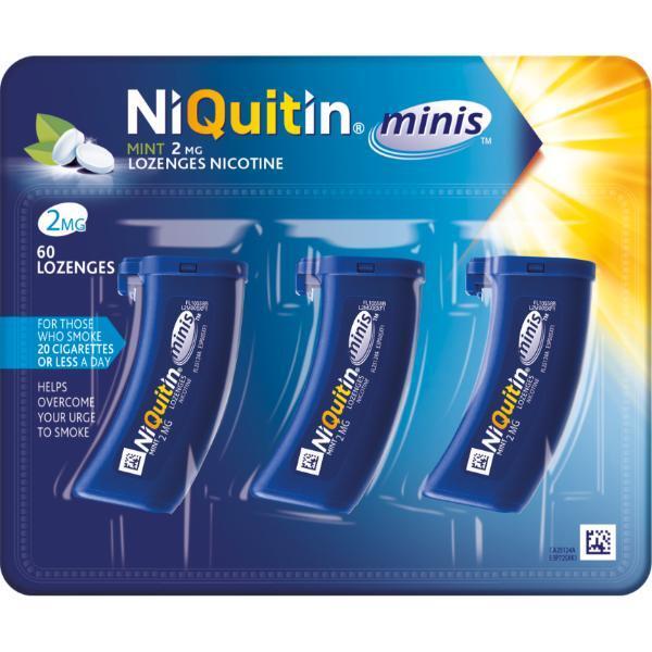 Niquitin Mini 2Mg Lozenges 60s