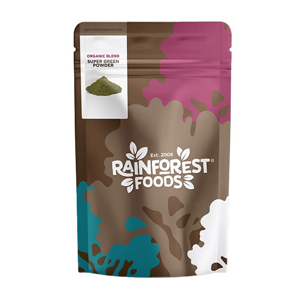 Rainforest Foods Organic Super Green Blend 100g