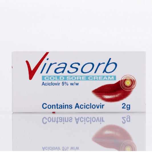 Virasorb Cold Sore Cream 2g