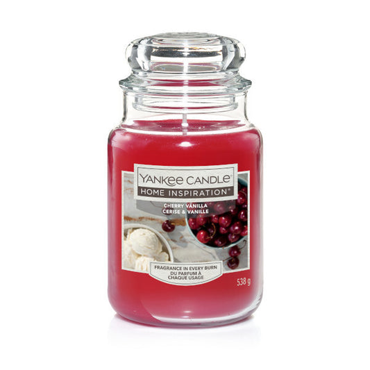 Yankee Hi Large Jar Cherry Vanilla 538g