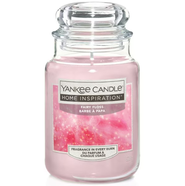 Yankee Hi Large Jar Fairy Floss 538g