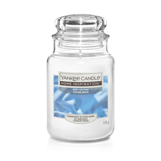 Yankee Hi Large Jar Soft Cotton 538g