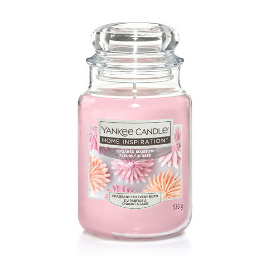 Yankee Hi Large Jar Sugared Blossom 538g